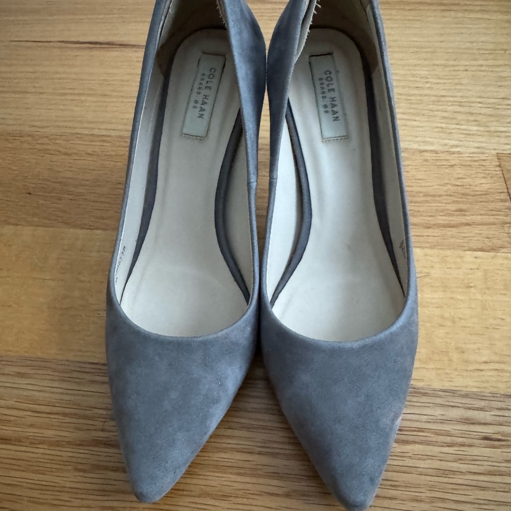 Cole Haan Women's Elegant Gray Heels